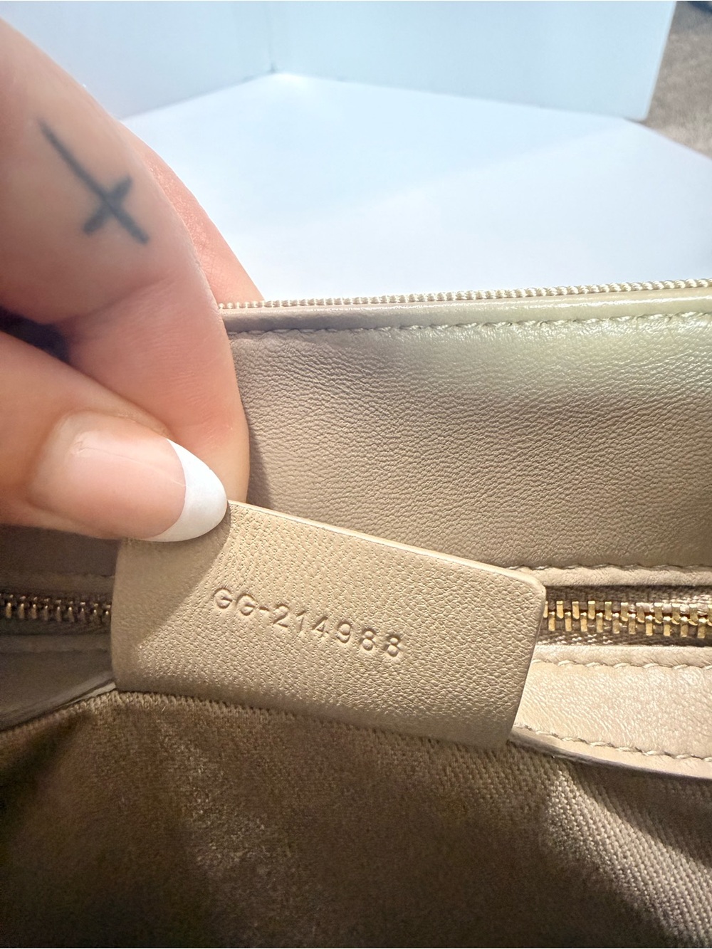 Ferragamo Beige Grosgrain Logo Mini Tote Handbag Italy - Picture 11 of 11